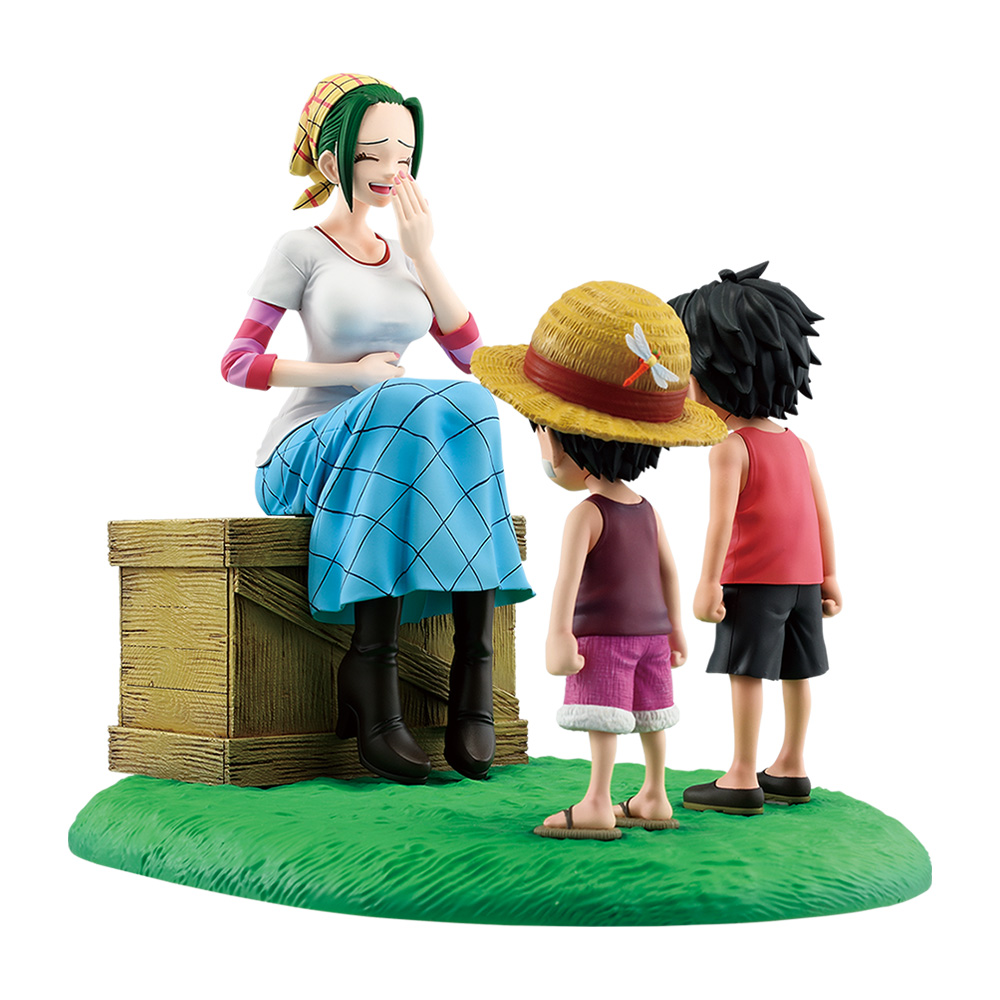 [In stock] Bandai Ichiban Kuji One Piece ROAD TO DAWN - The Path to Adventure - Last Prize - Revible Moment Sculpting King - Memories of Fusha Village - Last One Ver.