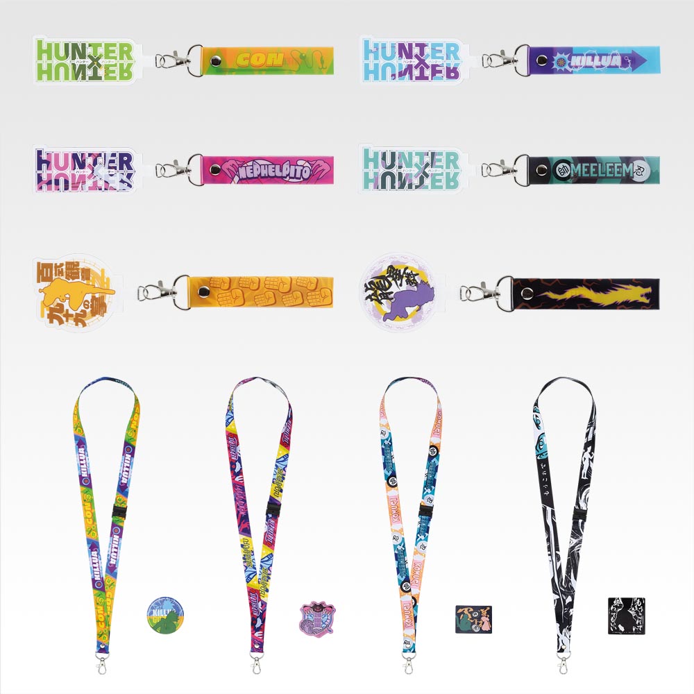 [In stock] BANDAI Ichiban Kuji HUNTER×HUNTER CHMERA ANT ➁ - neck strap & sticker (Neferpitou)