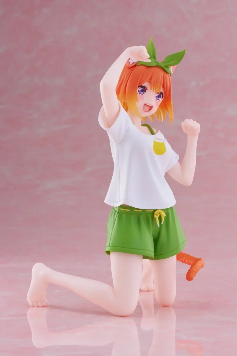 [Pre-order] Taito Prize "The Quintessential Quintuplets ∬" Desktop Cute Figure Yotsuba Nakano -Cat Roomwear Ver.-