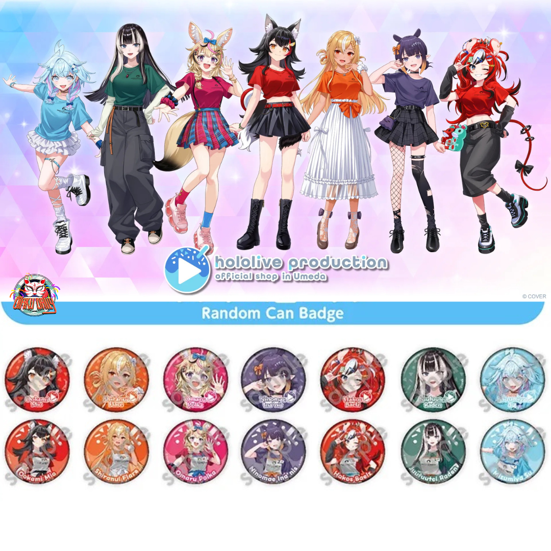 [Pre-order] hololive production OFFICIAL SHOP Osaka Umeda Original Vol.3 - Random Can Badge