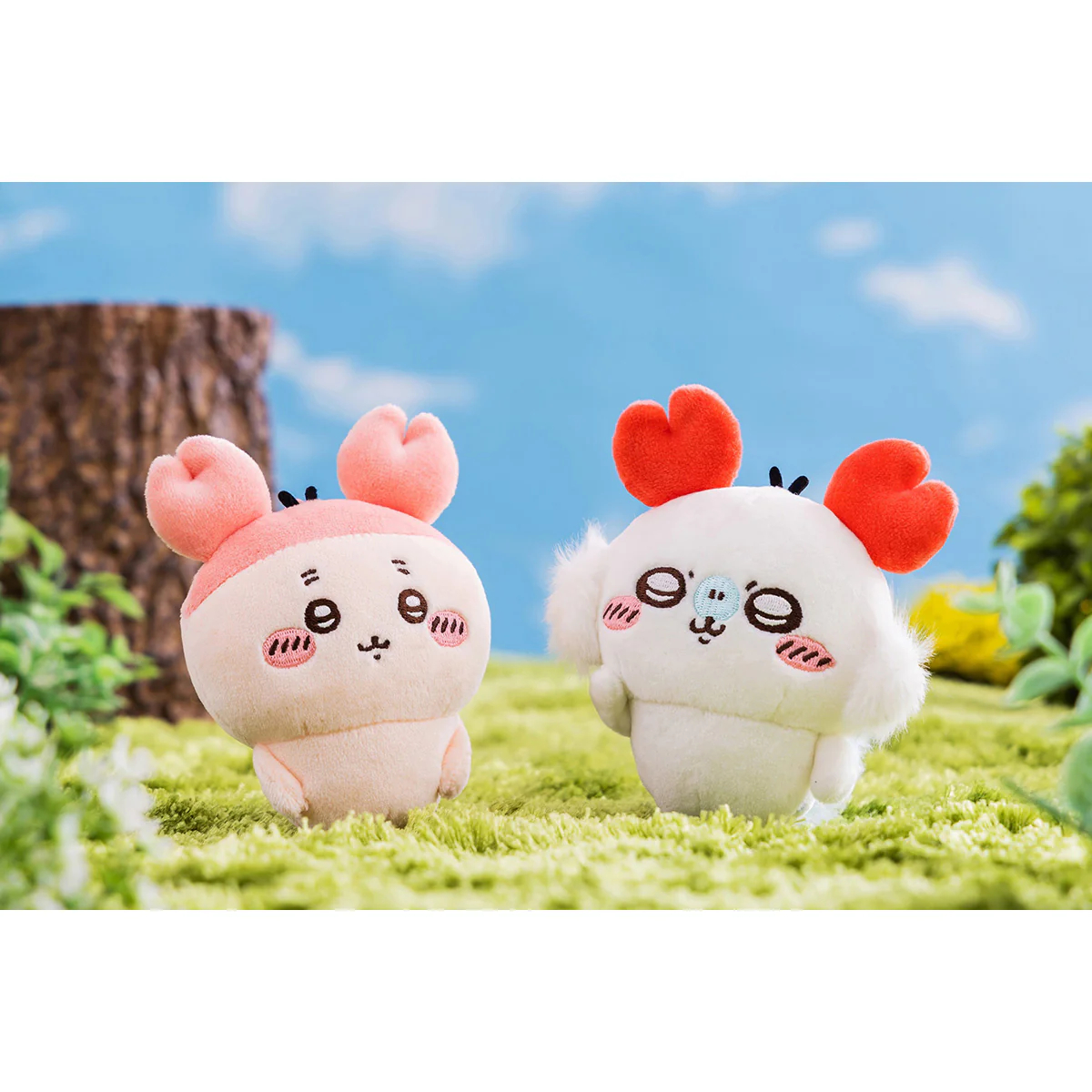 [Pre-order] "Chiikawa"  Crab Chiikawa Mascot - Hachiware