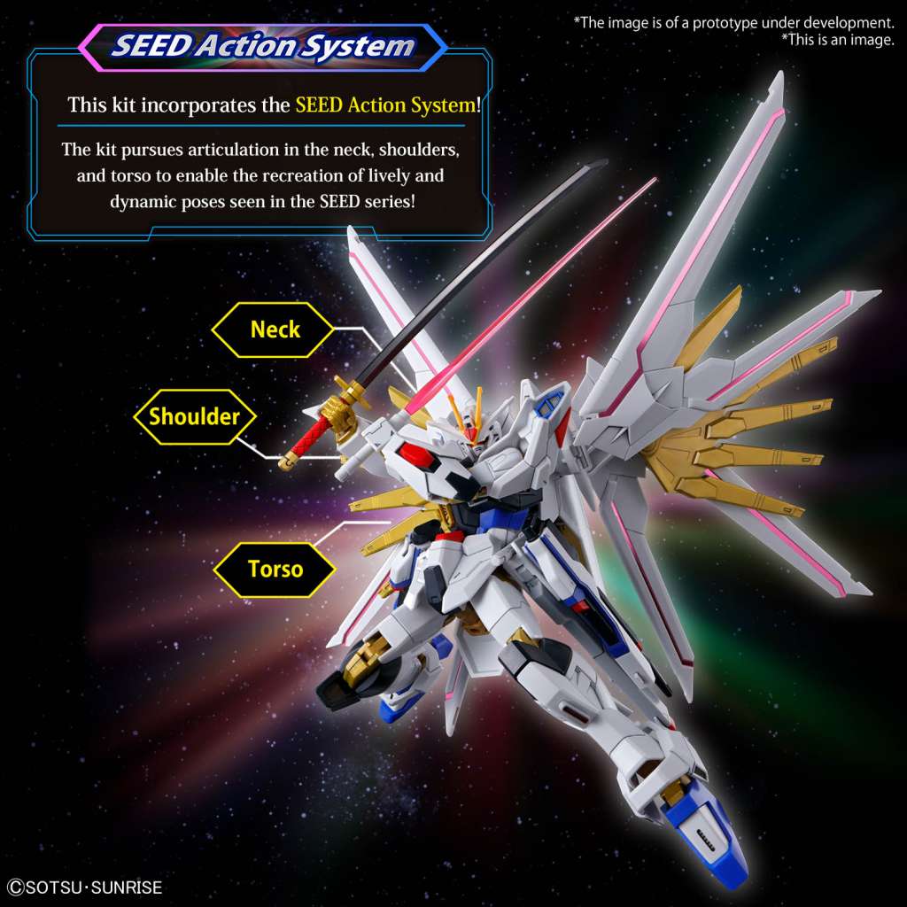 [In stock] 1/144 HG Mighty Strike Freedom Gundam (Gundam SEED Freedom)
