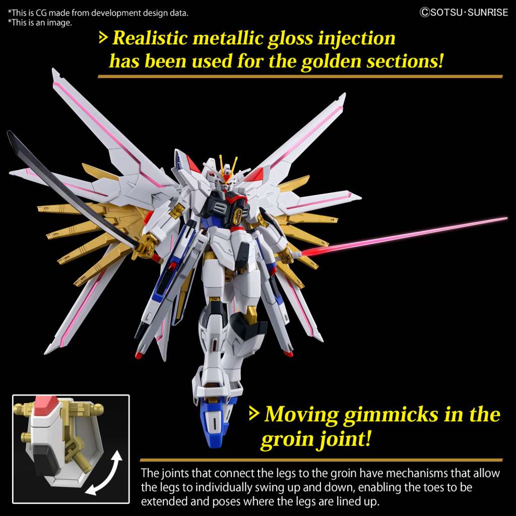 [In stock] 1/144 HG Mighty Strike Freedom Gundam (Gundam SEED Freedom)