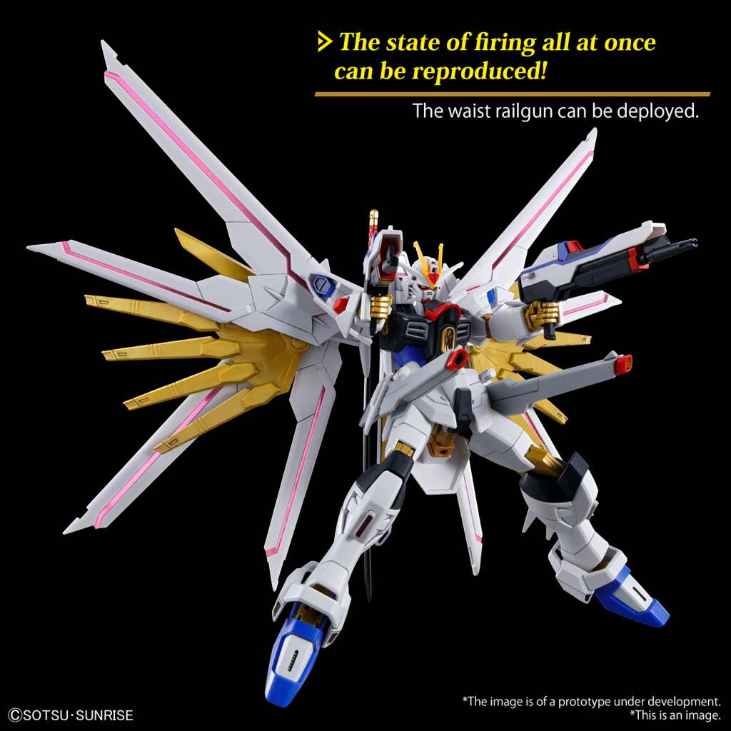 [In stock] 1/144 HG Mighty Strike Freedom Gundam (Gundam SEED Freedom)