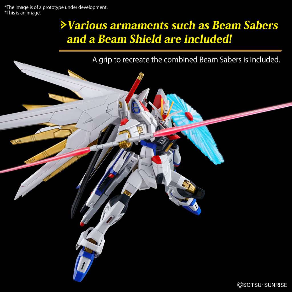 [In stock] 1/144 HG Mighty Strike Freedom Gundam (Gundam SEED Freedom)