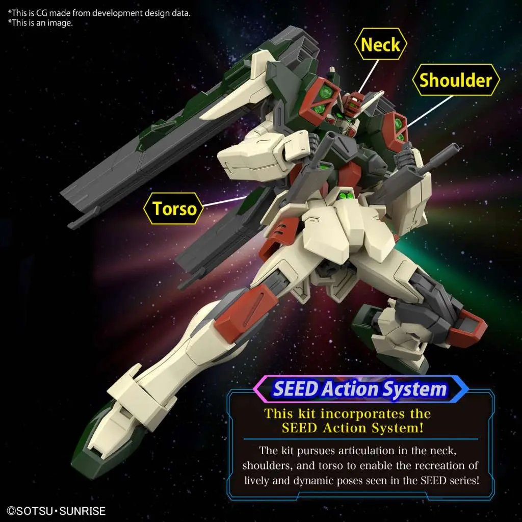 [In stock] 1/144 HG Lightning Buster Gundam (Mobile Suit Gundam SEED Freedom)