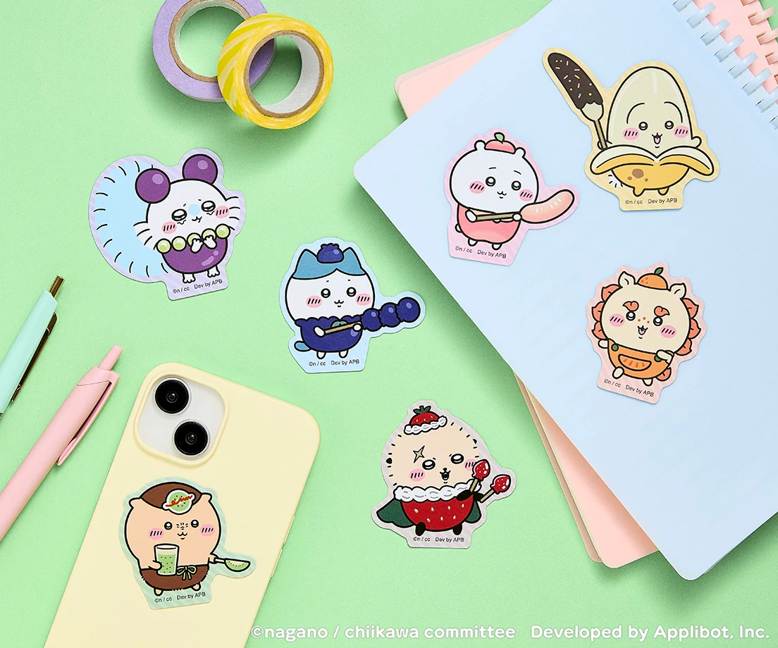 [Pre-order] "Chiikawa" Chiikawa Pocket Fruit Sticker - Chiikawa