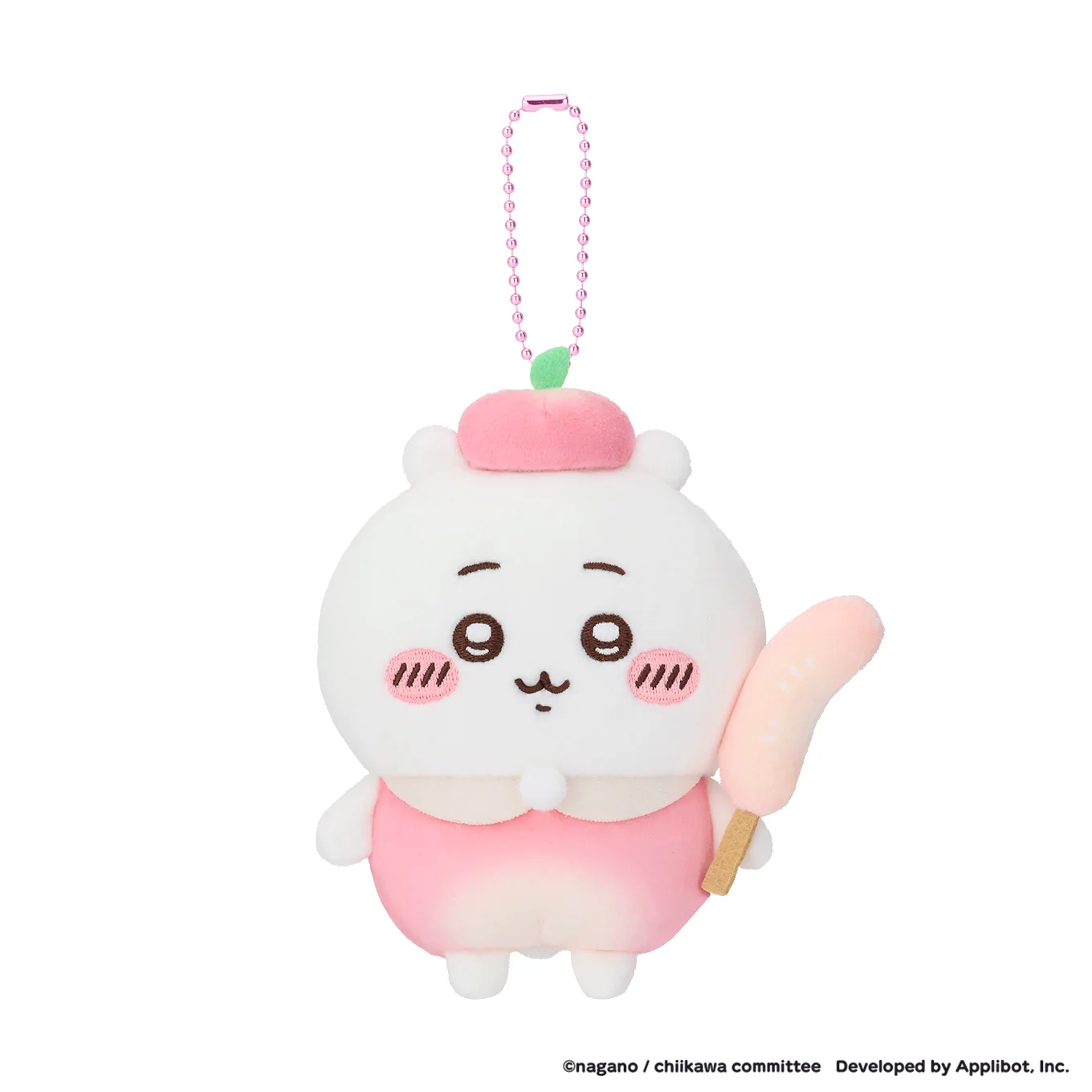 [Pre-order] "Chiikawa" Chiikawa Pocket Fruit Plush Mascot - Chiikawa