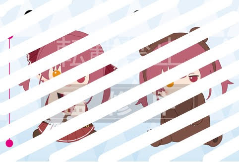 [Pre-order] Furyu hololive Production -Sitting Plush stuffed toy - Houshou Marine (set of 2)