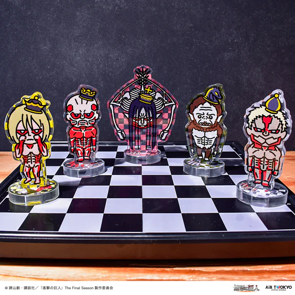 [Pre-order] "Attack on Titan The Final Season" Chess Stand