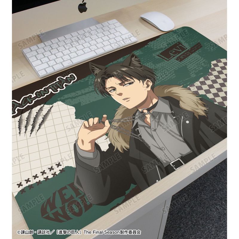 [Pre-order] "Attack on Titan" Original Illustration Levi Werewolf Ver. Multi Desk Mat