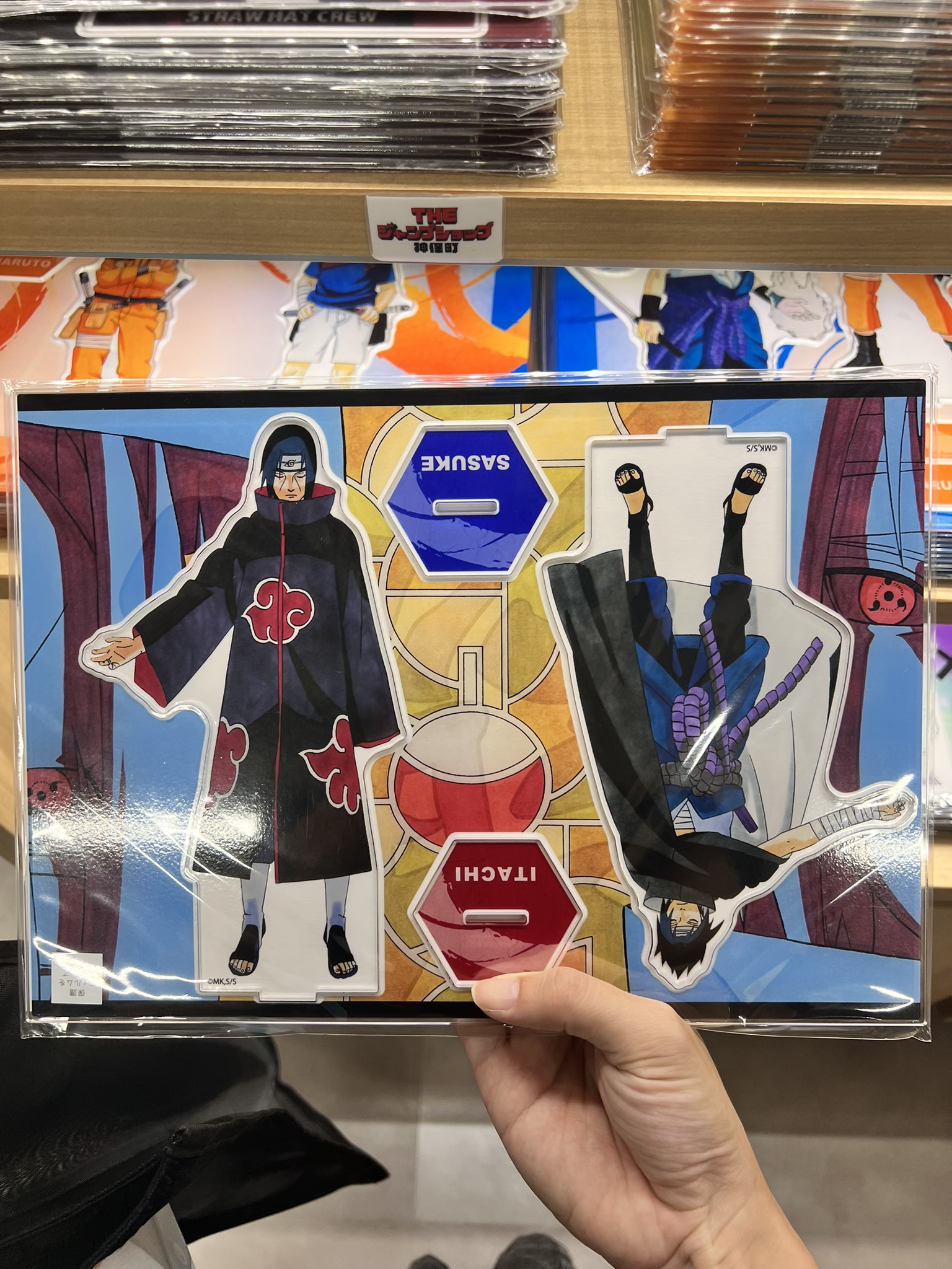 [Pre-order] [Made-to-order] JUMP Store Limited "NARUTO" Acrylic MEGA Figure W: Sasuke & Itachi