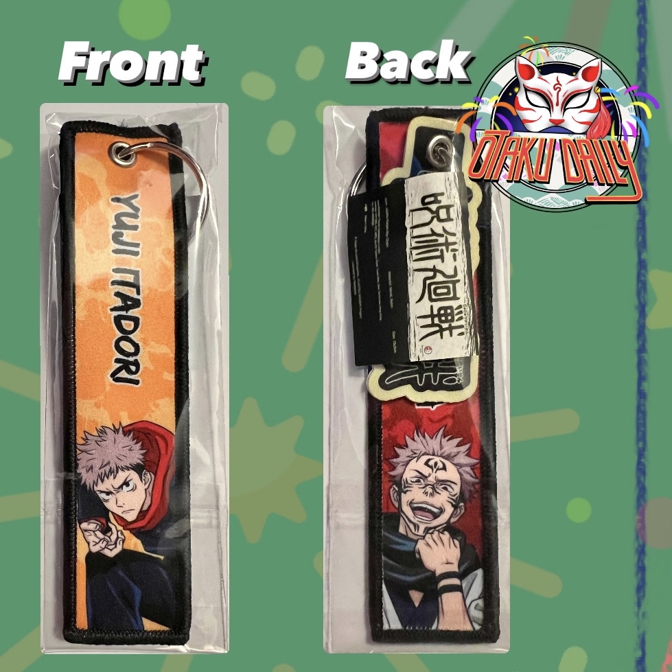 [In stock] "Jujustu Kaisen" Key Chain (Exhibition Limited) -Yuji & Sukuna