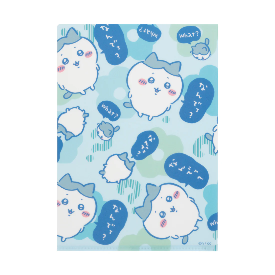 [Pre-order] "Chiikawa" Clear File - Hachiware WHY?