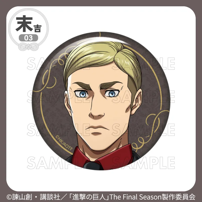 [Pre-order] Marukuji Attack on Titan "Gothic Style"