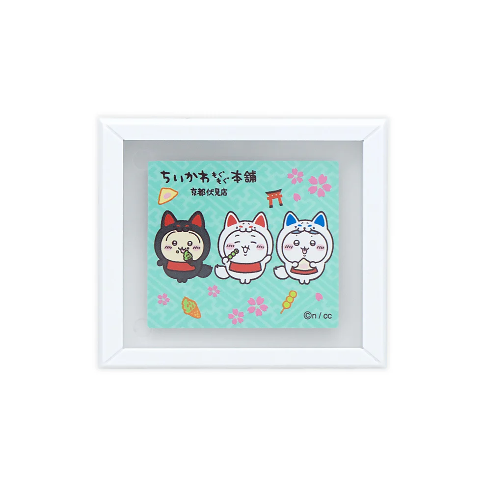 [Pre-order] "Chiikawa" Fushimi store limited mini frame magnet Fushimi Inari