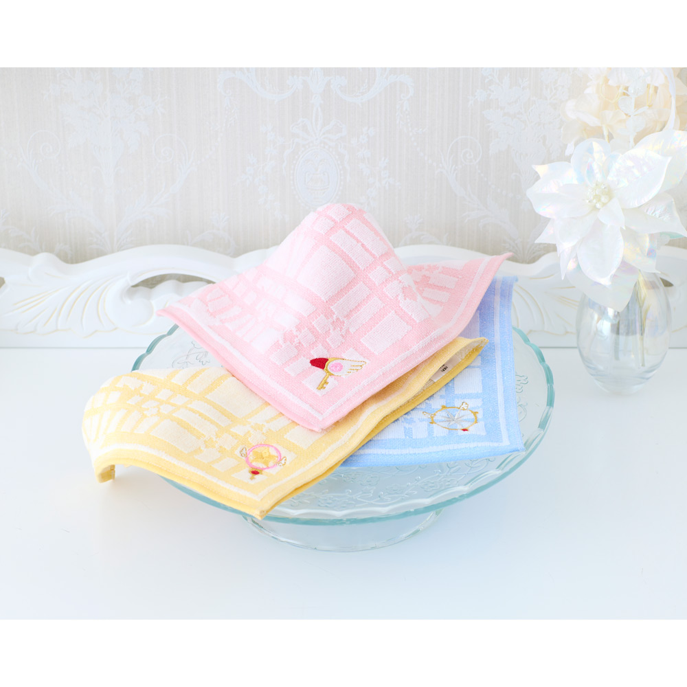 [Pre-order] "Cardcaptor Sakura" Embroidered Mini Towel Star Key