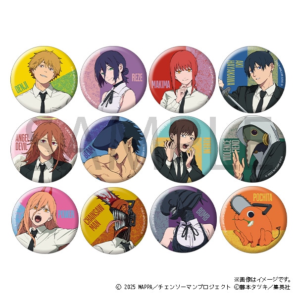[Pre-order] MAPPA Chainsaw Man: Reze Chapter Trading Can Badge Collection Movie Version 12 Types