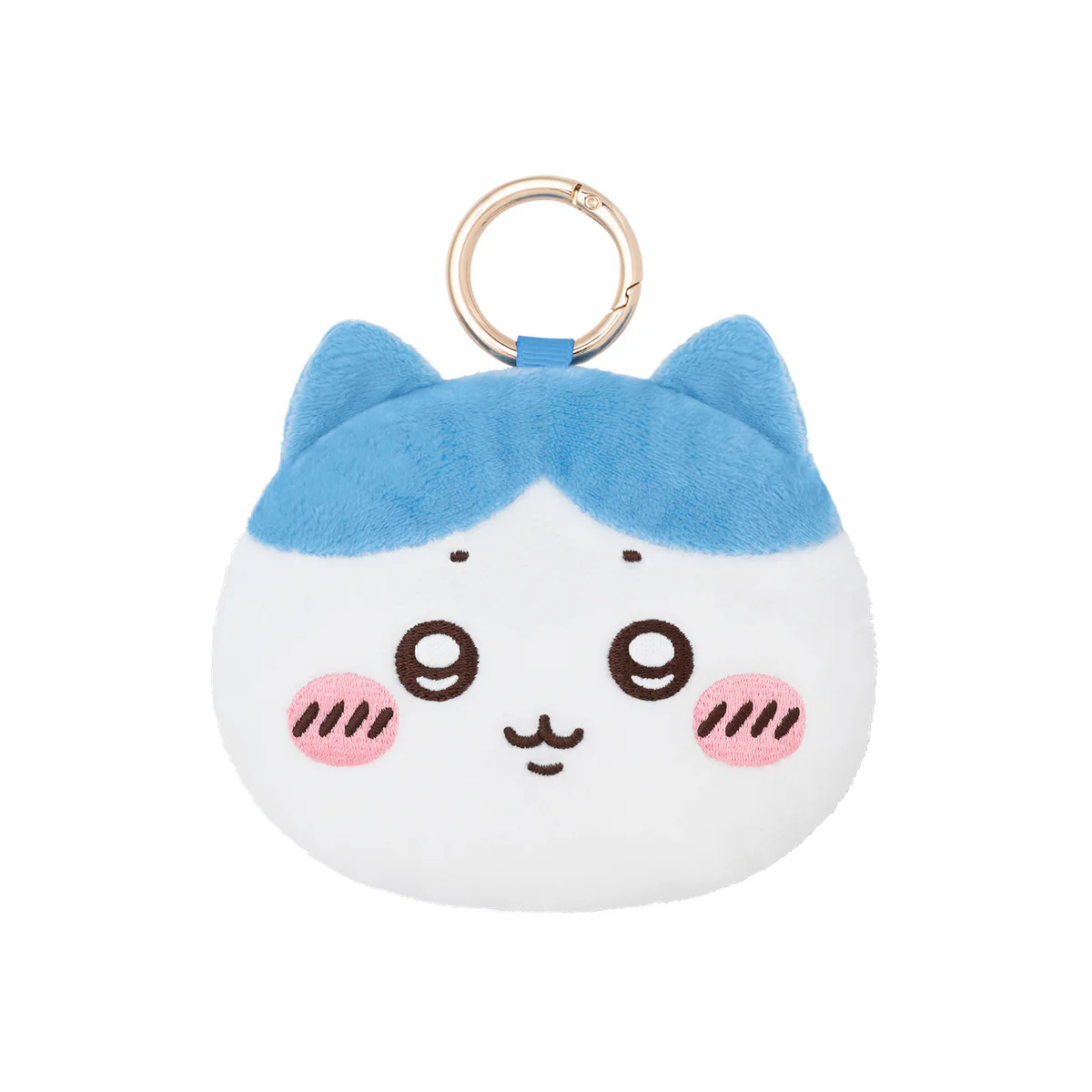 [Pre-order] "Chiikawa" Face Mascot with Eco Bag - Hachiware