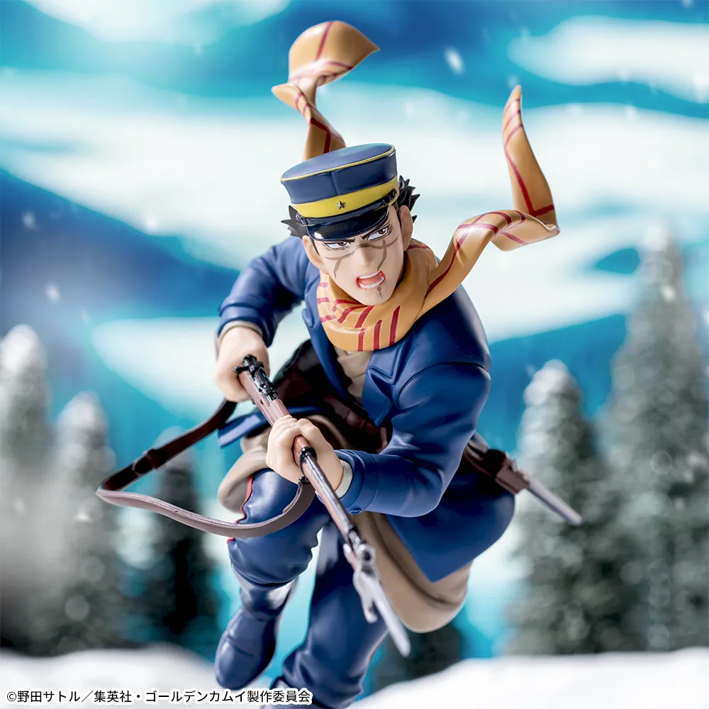 [Pre-order] SEGA "Golden Kamuy" Xross Link Anime PVC Statue Sugimoto Saichi