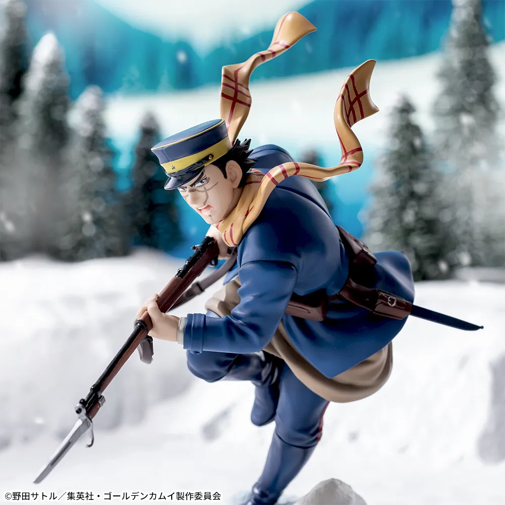 [Pre-order] SEGA "Golden Kamuy" Xross Link Anime PVC Statue Sugimoto Saichi