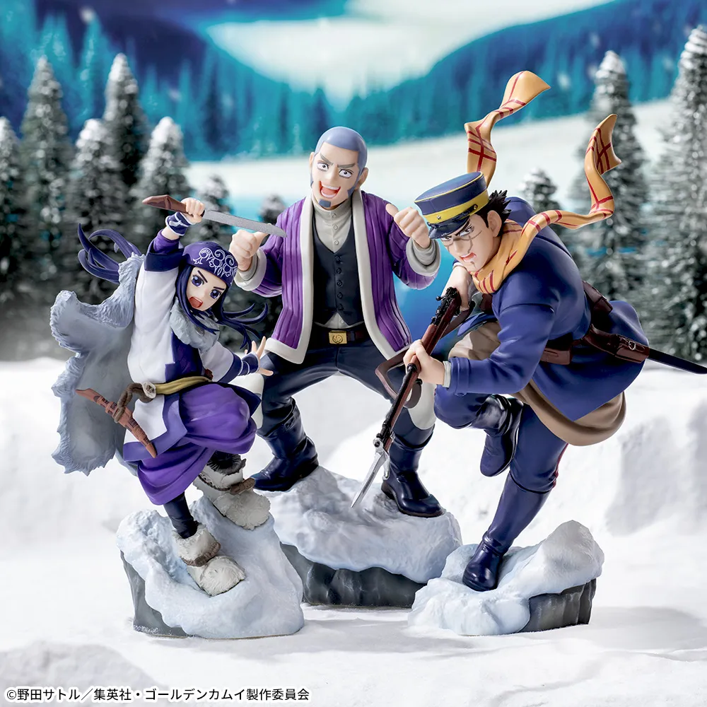 [Pre-order] SEGA "Golden Kamuy" Xross Link Anime PVC Statue Yoshitake Shiraishi