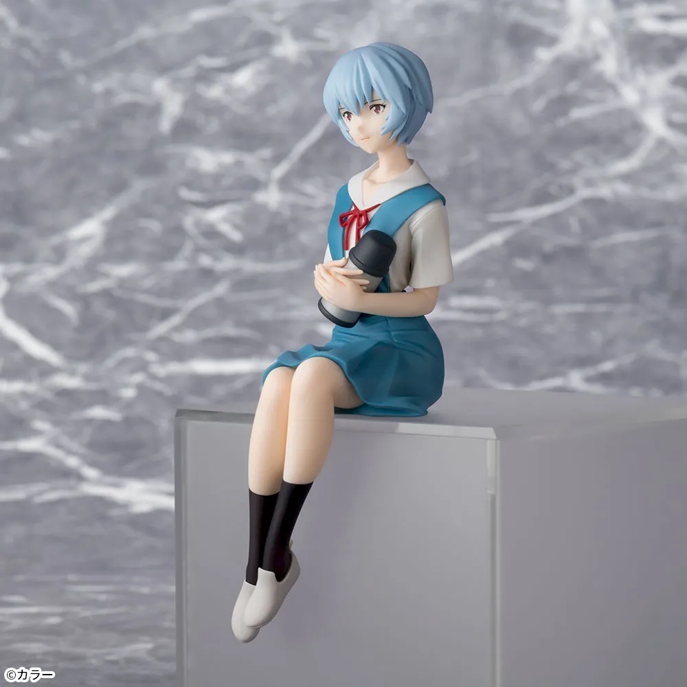 [Pre-order] SEGA "Evangelion: New Theatrical Edition" Chokonose PM Perching Figure - Rei Ayanami