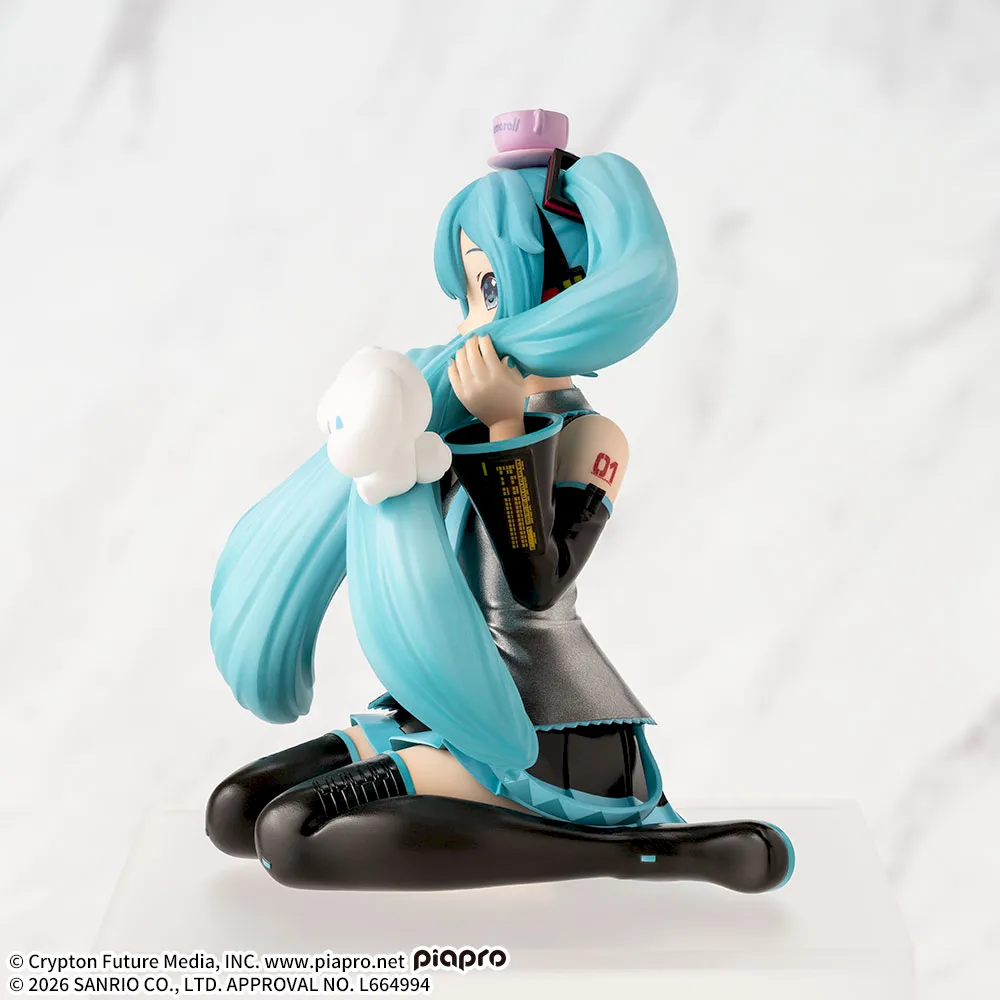 [Pre-order] SEGA Hatsune Miku x Cinnamoroll Chokonose Premium Figure - Hatsune Miku x Cinnamoroll - Fluffy Ver.
