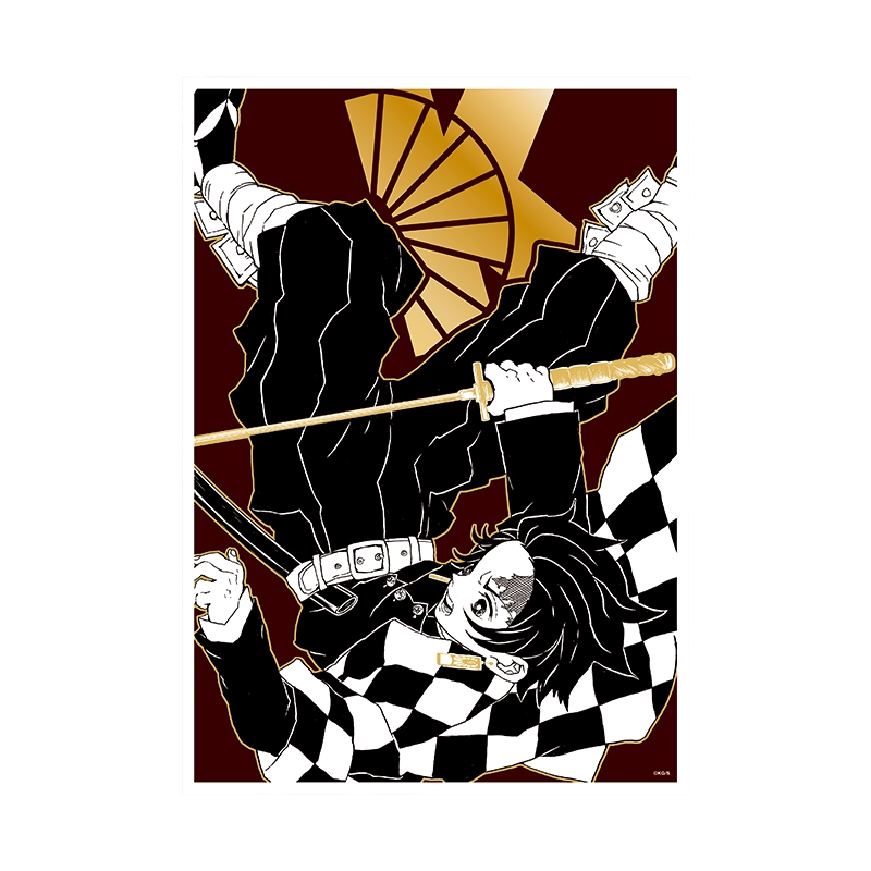 [Pre-order] [Made-to-order] JUMP Store Limited "Demon Slayer: Kimetsu no Yaiba" Foil Stamped Card
