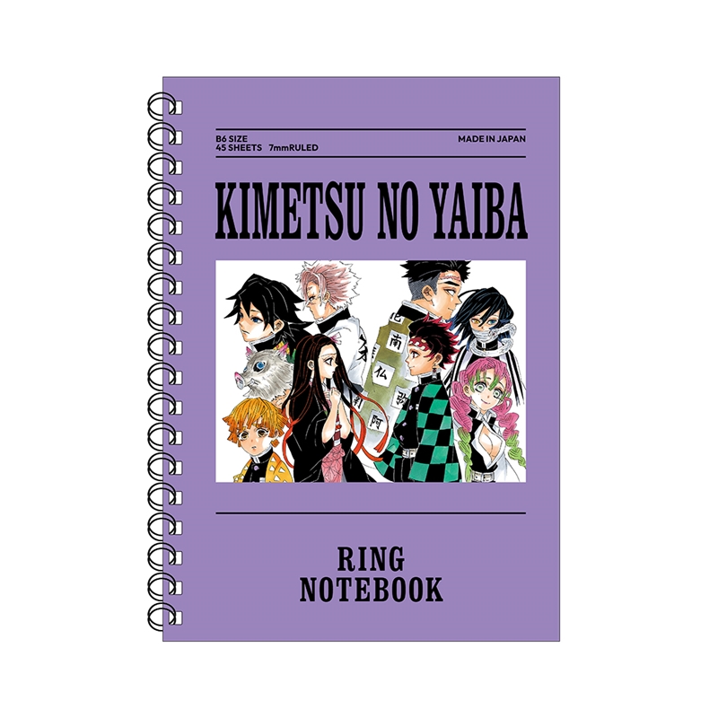 [Pre-order] [Made-to-order] JUMP Store Limited "Demon Slayer" Ring Notebook