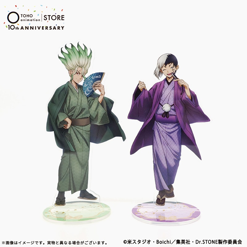 [Pre-order] TOHO animation - "Dr. STONE" Original Acrylic Stand Senku Ishigami TaS10th Ver. [Made-to-order]