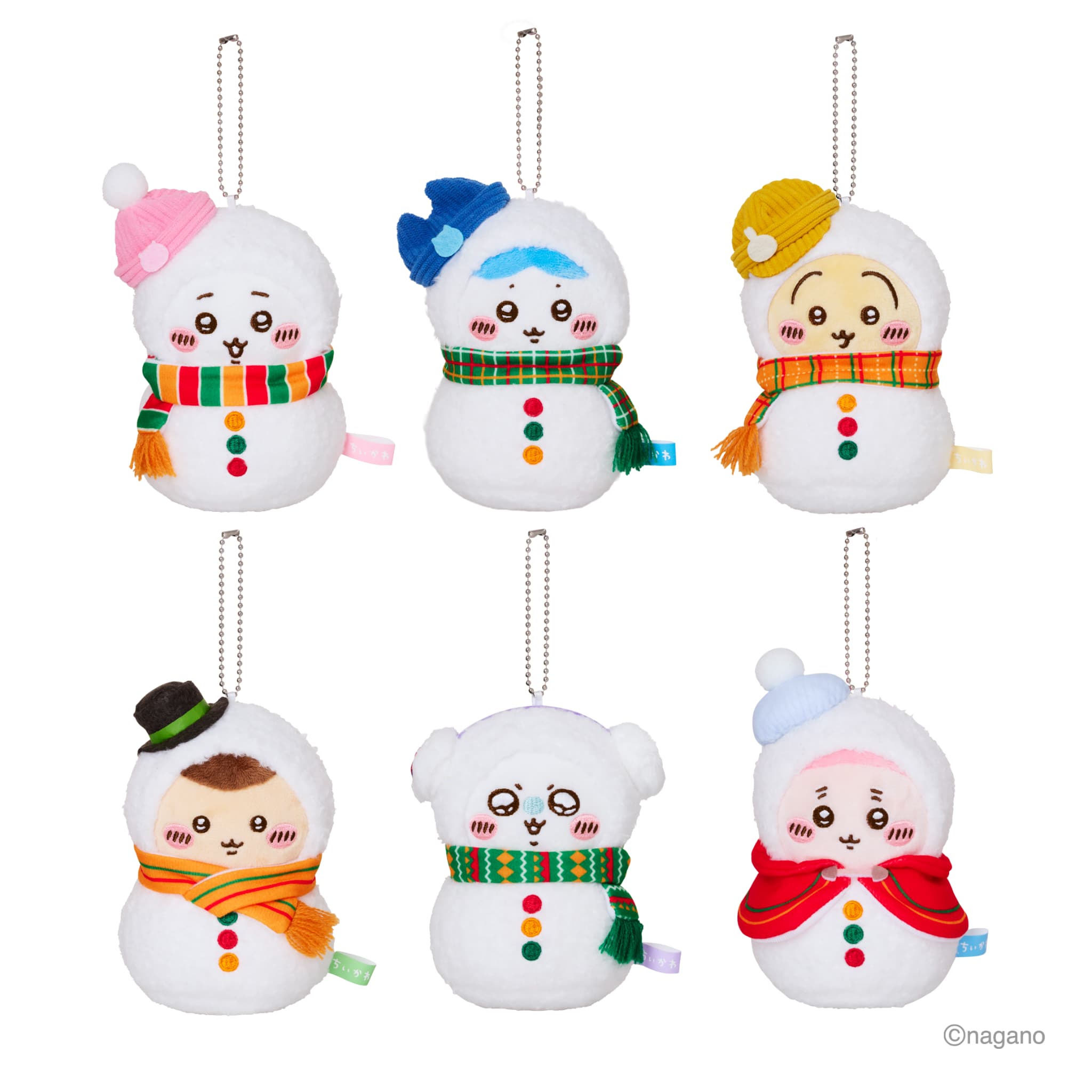 [Pre-order] エニマイ Kuji - Chiikawa (Christmas) Prize E - Plush Mascot - Furuhonya