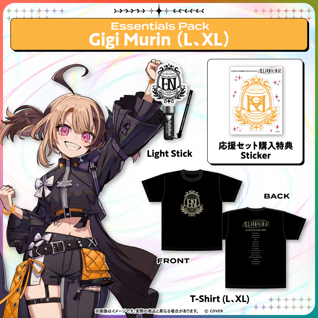 Pre-order] Ookami Mio 1st Live. “Our Sparkle” Concert Merch