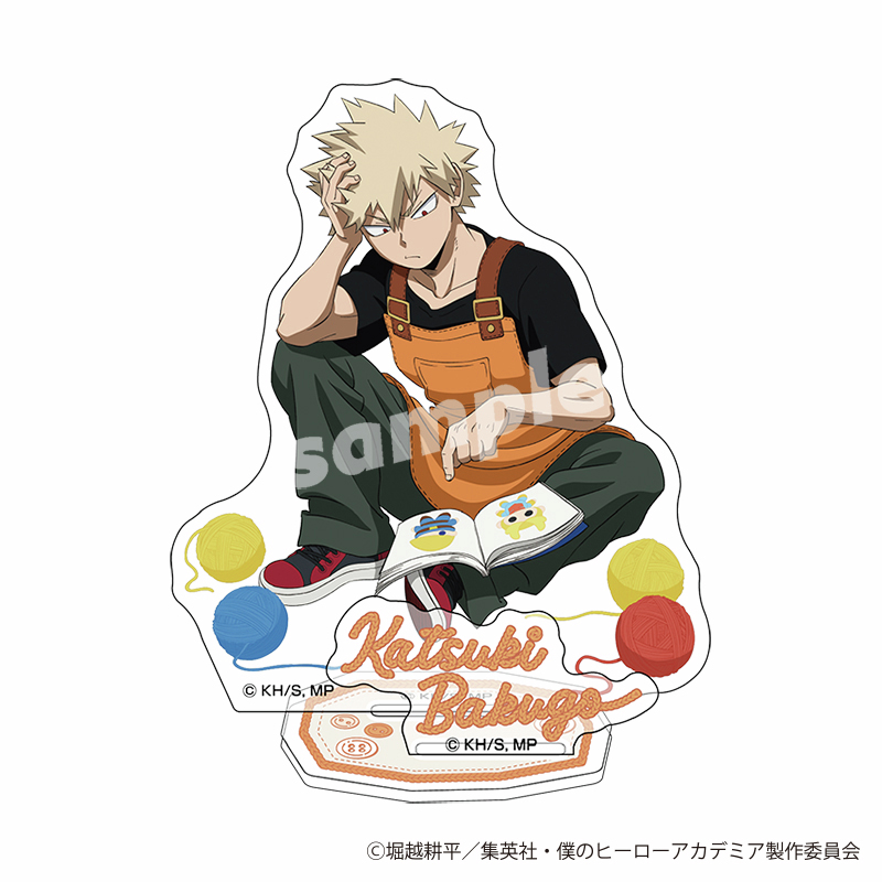 [In stock] "My Hero Academia" Amigurumi series Acrylic stand - Katsuki Bakugo