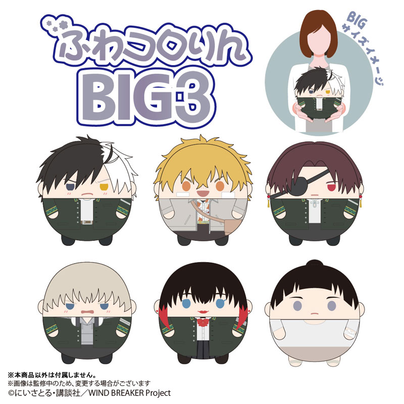 [Pre-order] WB-20 "Wind Breaker" Fuwakororin Big 3 E Tsubakino Tasuku