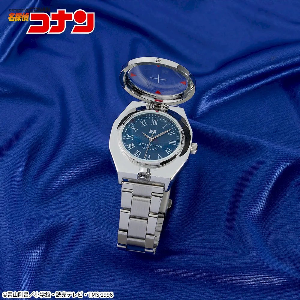 [Pre-order] Detective Conan Platinum Zakka wristwatch ~ Wristwatch-style tranquilizer gun ~