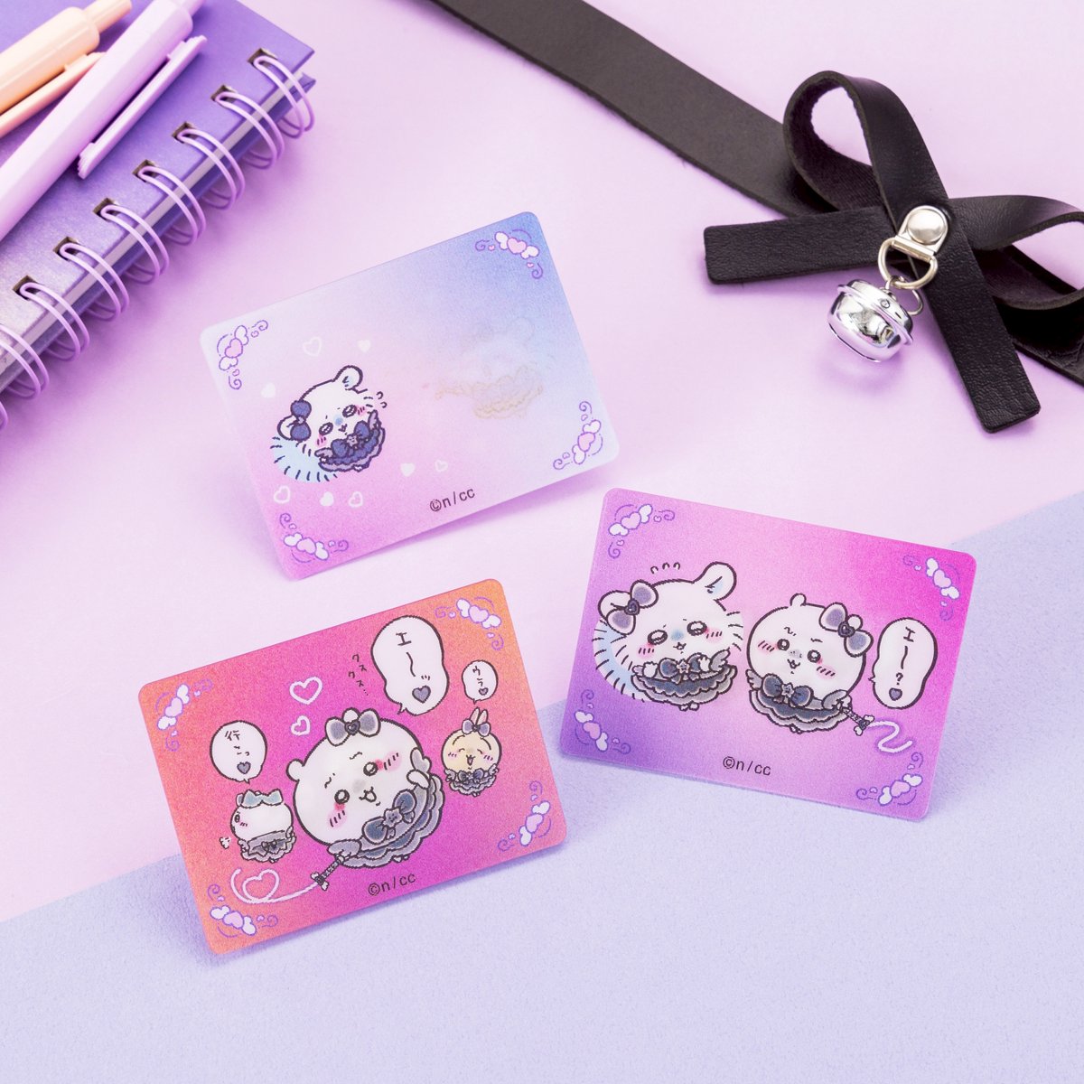 [Pre-order] "Chiikawa" Magical Chiikawa Bad Version Lenticular Card - Giyaa~ Haha