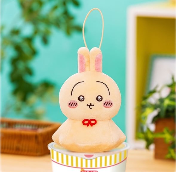 [Pre-order] "Chiikawa" Usagi ウラヤハ Urayaha Bows Mascot 