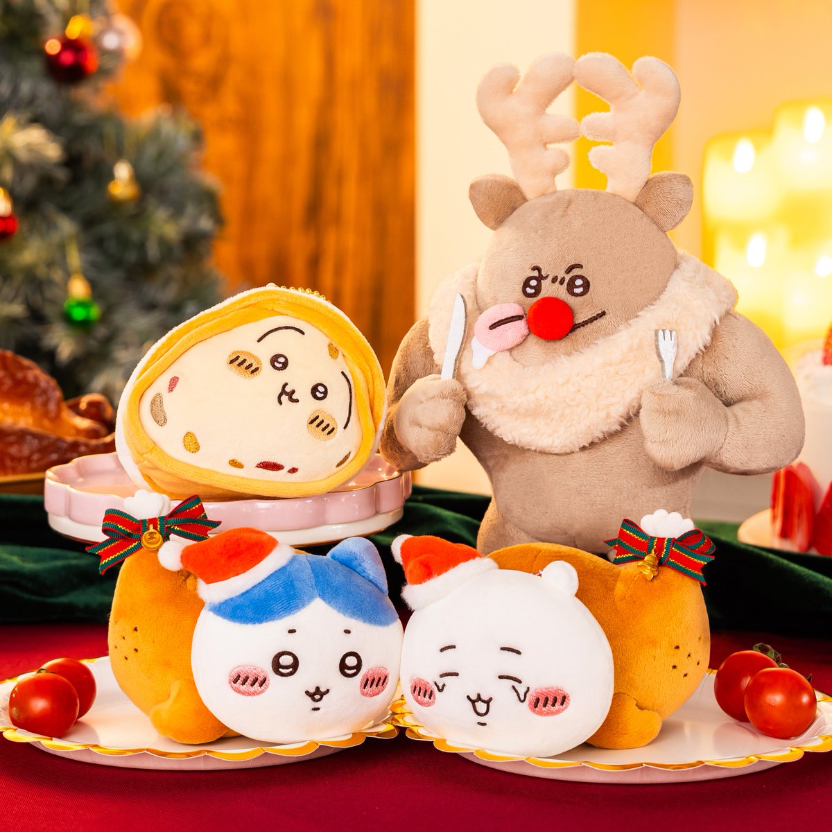 [Pre-order] "Chiikawa " Chiikawa Christmas Plush Mascot