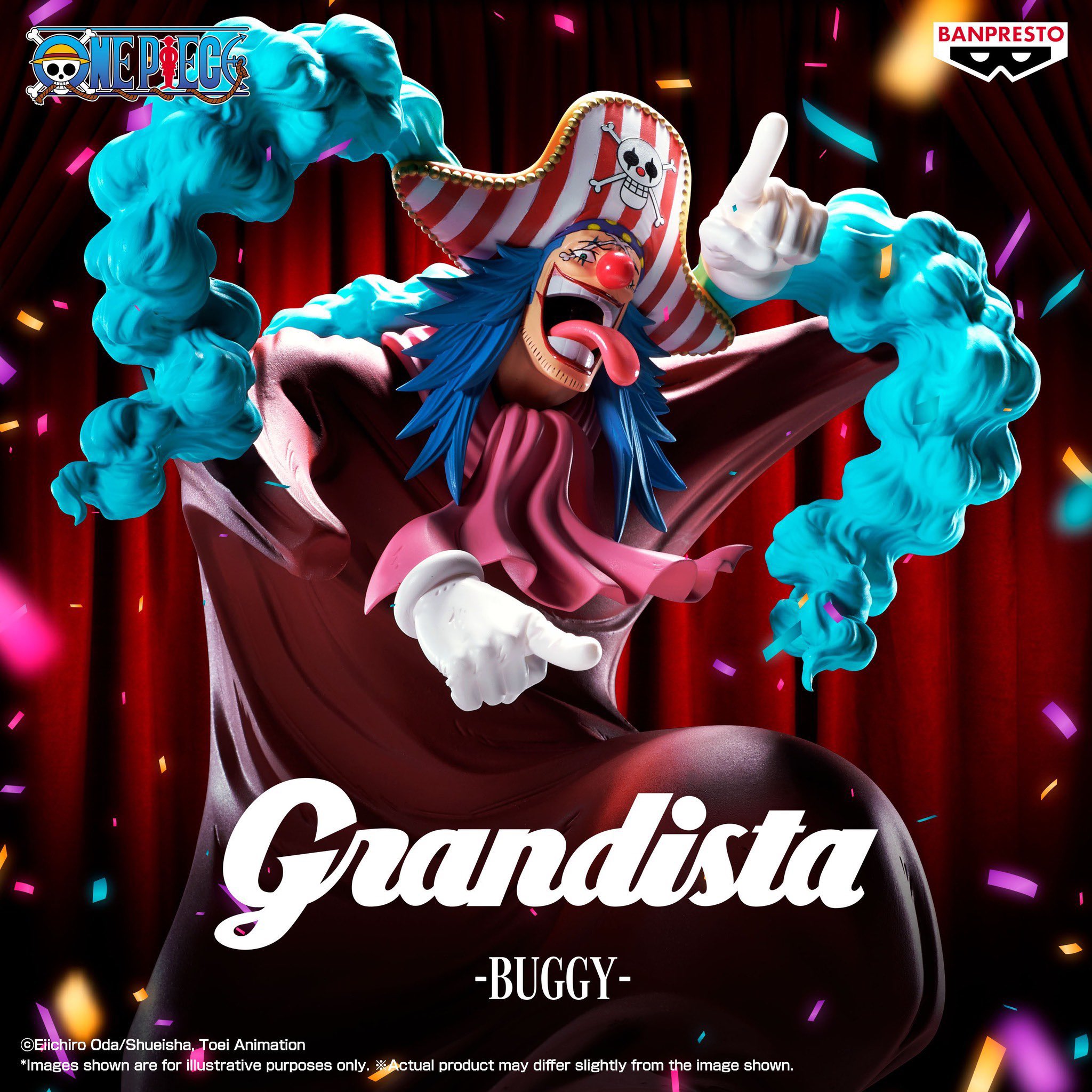 [Pre-order] Banpresto "One Piece" Grandista -BUGGY-