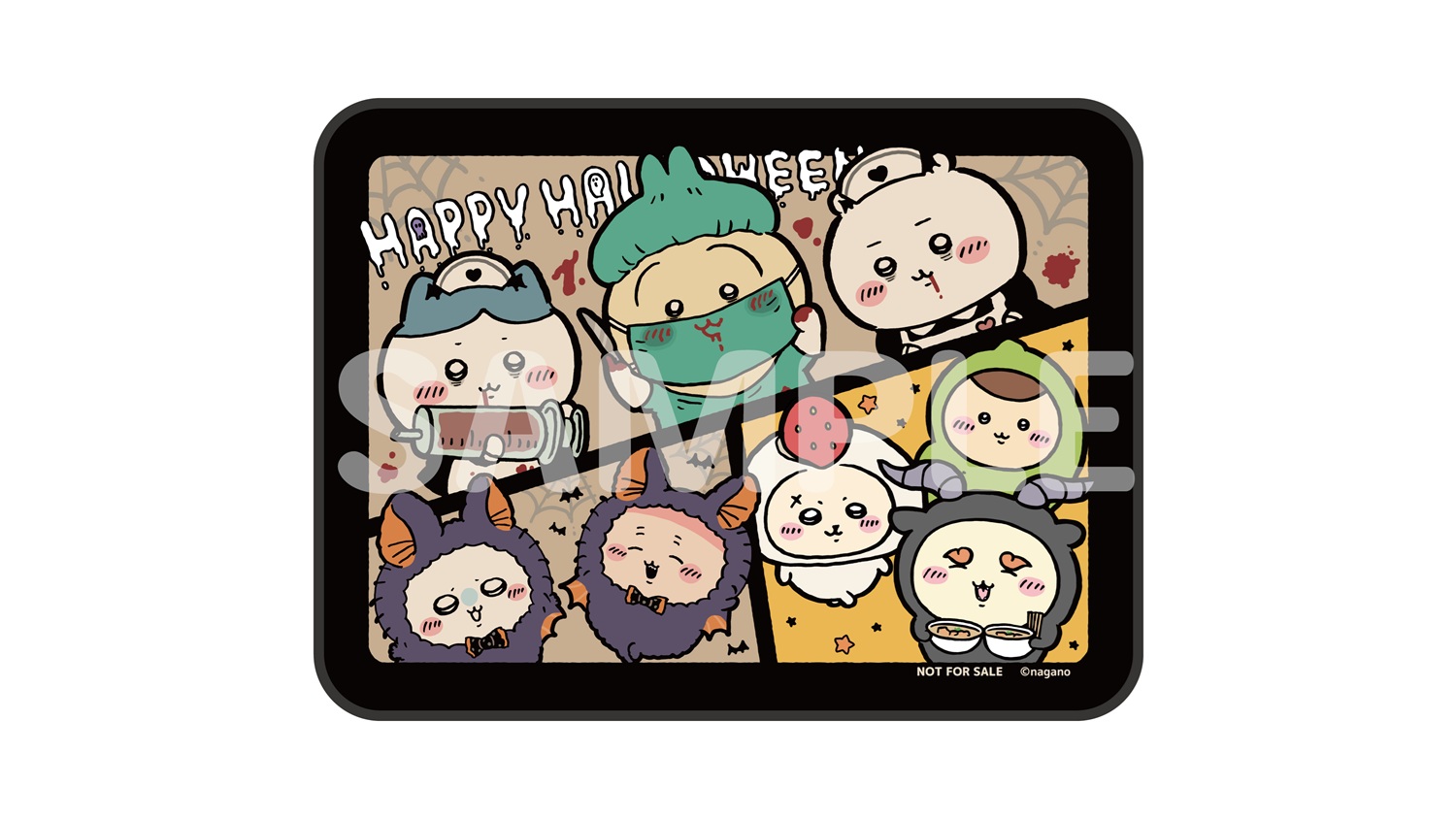 [Pre-order] "Chiikawa" [Made-to-order] Everyone in Costume Plush Mascot (Halloween)