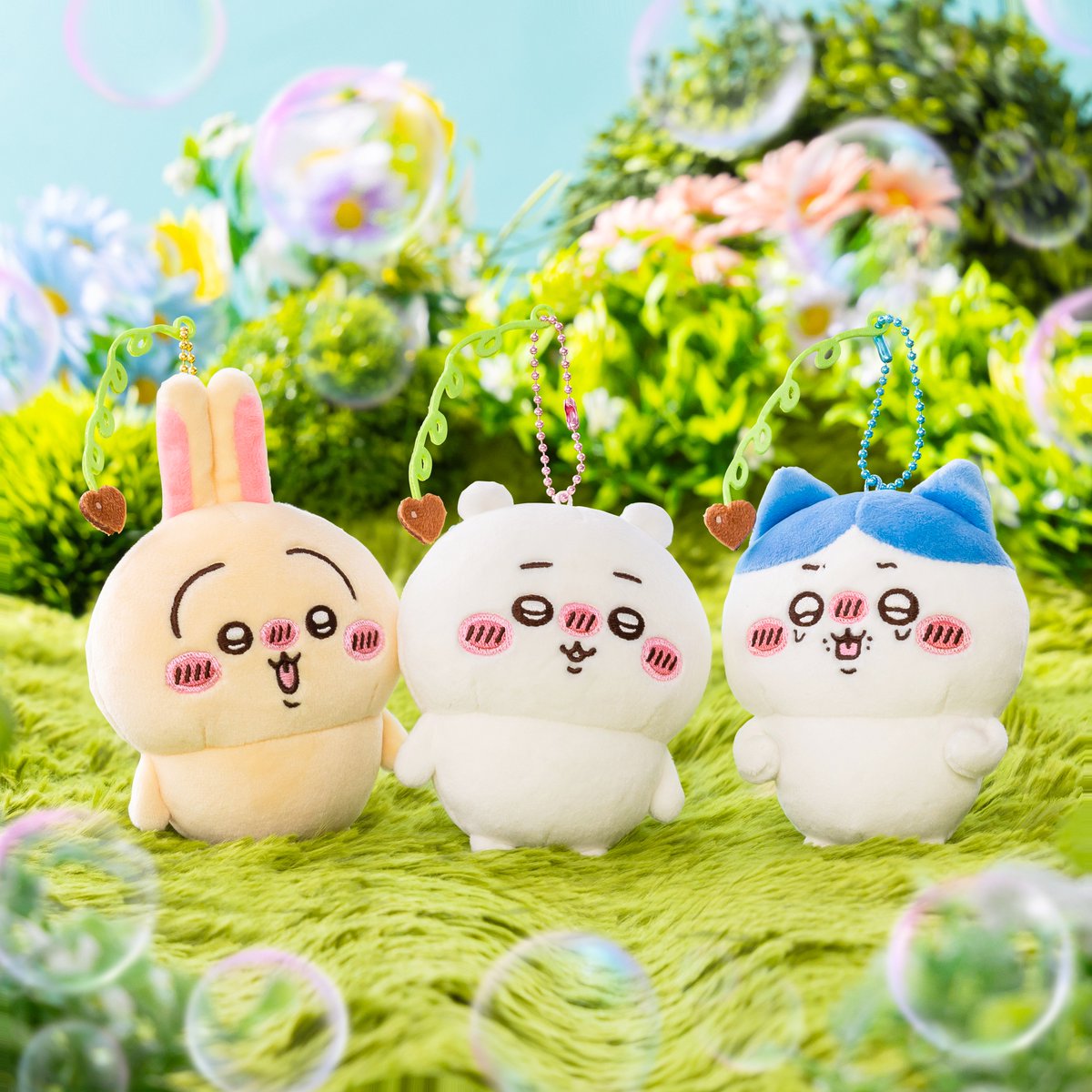 [Pre-order] "Chiikawa" Slightly Drunk Plush Mascot - Hachiware