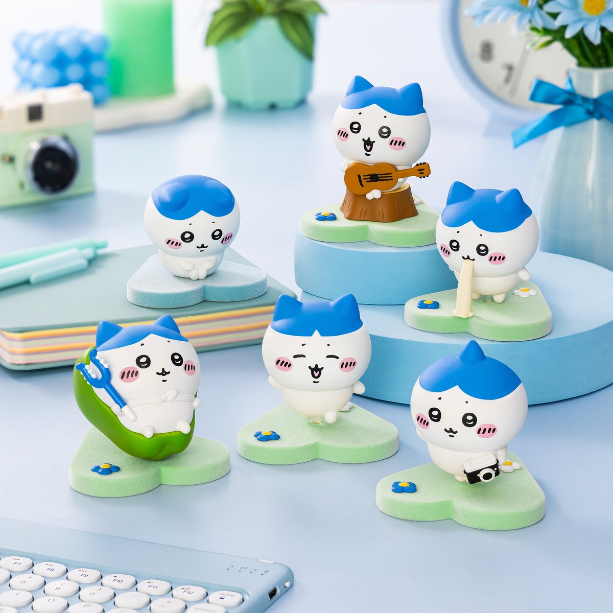 [Pre-order] "Chiikawa" Chiikawa GPSBOX Hachiware Figures (6 types total)