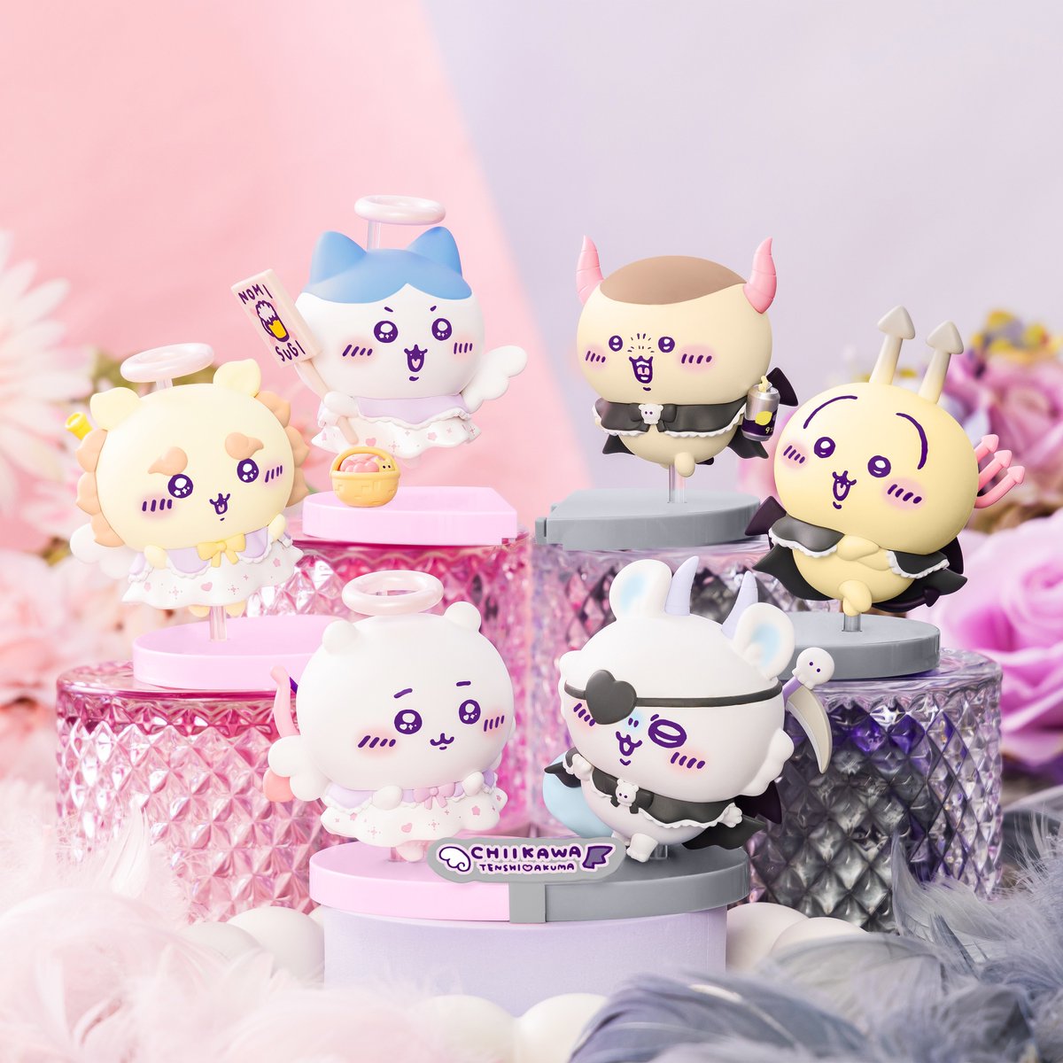 [Pre-order] "Chiikawa" Chiikawa GPSBOX Angel & Devil Figures Collection(6 types total)
