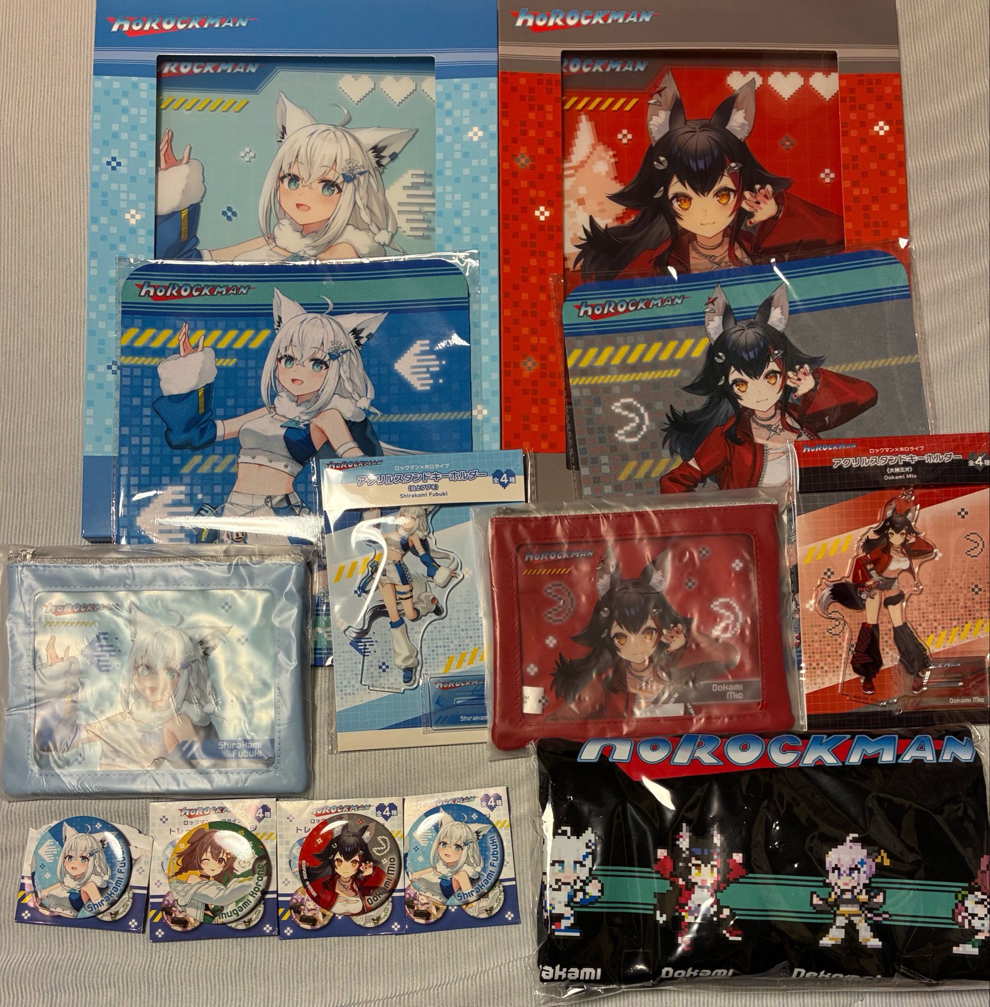 [Pre-order] CAPCOM Mega Man/ Rockman x hololive Gamers Merch - Trading Badge (Random 2pcs)