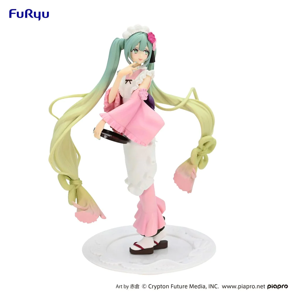 [Pre-order] "Hatsune Miku" Exceed Creative Figure -Matcha Green Tea Parfait Cherry Blossom ver.-