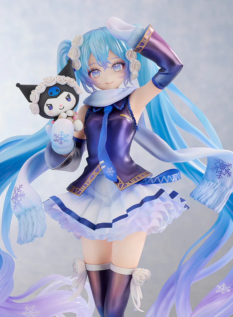 [Pre-order] Character Vocal Series 01 Hatsune Miku Snow Miku x Kuromi - 1/7 Scale Figure