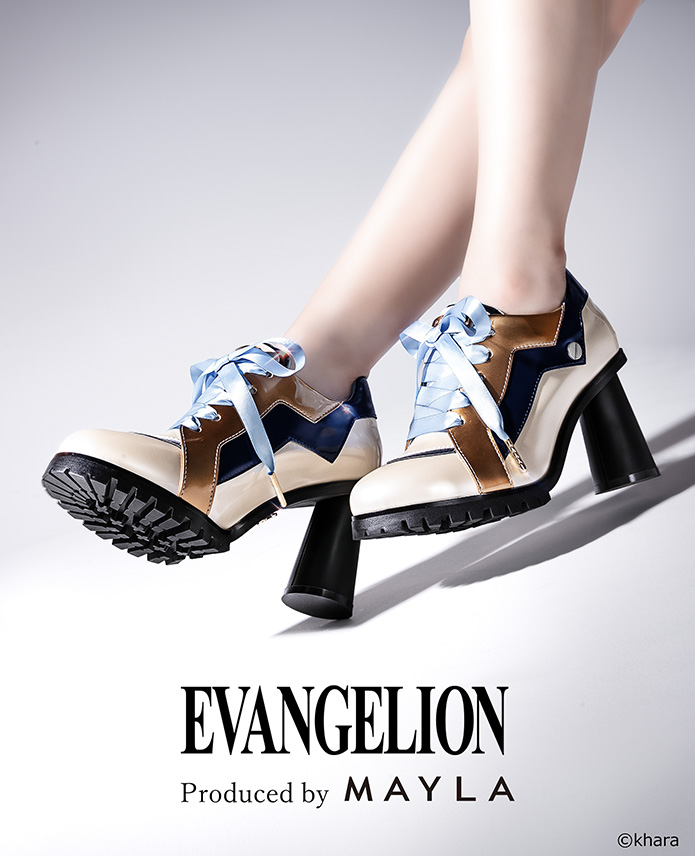 [Pre-order] "Evangelion" Iconic Heel Sneakers - Rei Ayanami