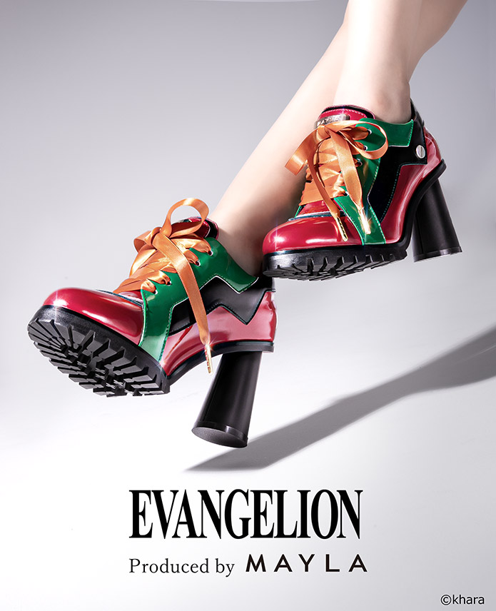 [Pre-order] "Evangelion" Iconic Heel Sneakers - Shikinami Asuka Langley