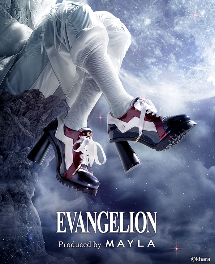 [Pre-order] "Evangelion" Iconic Heel Sneakers - Kaworu Nagisa